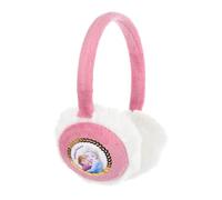CARTOON Paraorecchie Frozen bambina scaldaorecchie invernali morbidi in pelliccia sintetica con cerchietto regolabile design Ufficiale Disney Elsa e Anna Taglia Unica