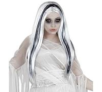 CARTOON Parrucca Ghostly Spirit Accessori per Abito Vestito Travestimento Halloween - 01996