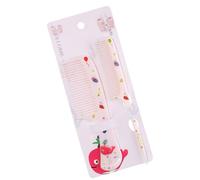 Cartoon Parrucchiere Pettine Parting Comb Districante Combs Handle Combs Prendere in giro Denti fini Pettine Per Viaggi Home Uso Parrucchiere.