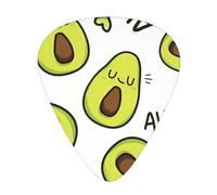 Cartoon Pears Plettri Chitarra 12 Pezzi Per Ukulele Basso Strumenti Accessori