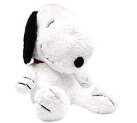 CARTOON Peluche Snoopy 40 cm Morbido con dettagli ricamati imbottitura 100% Poliestere con gancio per appenderlo pupazzo Peanuts Eco-Friendly idea regalo per Bambini e Fan