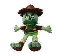 Cartoon Plush Figure - Soft Character Doll, Green Beard Expression Toy with Odd Face Design, Decorative Fabric, Stuffed Display Ornament, accento pezzo per Shelf Car Interior and Casual Gifting Use