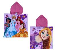 CARTOON Poncho mare accappatoio per bambini in microfibra di poliestere dimensioni 50 x 100 cm spiaggia piscina
