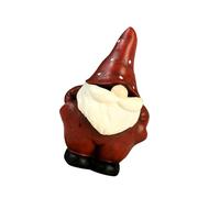 Cartoon Santa Gnomi Resine Scultura in miniatura Elfi di Natale Figurine Tavolo Scaffale Libro Decorazione Per Collezionisti Natale Ornamento di Babbo Natale