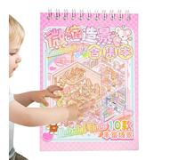Cartoon Scenery 3D Stickers - Fun Sticker Book, Adorable Decorative Craft Stickers, Rich Pattern Set, Goodie Bag Filler | Creative Art Supply For Decorating Notebooks, Journals, Scrapbook, Room, Party