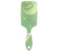 Cartoon Space Soft Green antistatico massaggiatore capelli cresciuto cuoio capelluto massaggio per capelli bagnati con manico ergonomico cepillo anti crespo para cabello