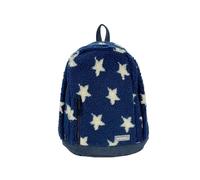 Cartoon Star Backpack for Women Large Capacity Plush Student Bookbag Cute Polka Dot Casual Backpack Fashionable Gift