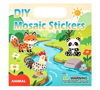 Cartoon Stickers For Kids - Funny Mosaic Educational Toys