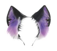 Cartoon Style Wolf Headband, Plush Accessories, Fresh and Unisex Wolf Ear, Party Ready Design Cartoon Style Wolf Headband Wolf Headband, Peluche Accessories, Fresche e Unisex Wolf Ohren, Party pronto