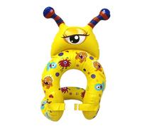 Cartoon Swim Vest, Kids Swimming Pool Float with Double Air Bag, Adjustable Safety Buckle, 9.84x11.81x19.69 Inches Cute Inflatable Floats for Children, toddler and Kids