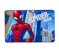 CARTOON Tappeto da camera Spiderman Marvel tappeto gioco per bambini antiscivolo tessuto in microfibra 80 x 120 cm