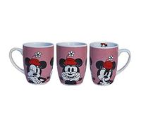 CARTOON Tazza in ceramica Minnie Mouse Disney modello mug forma conica ciotola da colazione 340 ml per bambini