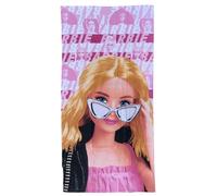 CARTOON Telo mare Barbie asciugamano in microfibra di poliestere per bambini 245 gsm dimensione 70 x 140 cm spiaggia piscina