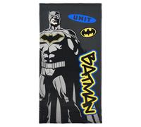 CARTOON Telo Mare Batman Accessori Mare in Microfibra di Poliestere, Asciugamano per Bambini 240 gsm, Dimensione 70 x 140 cm, Spiaggia Piscina