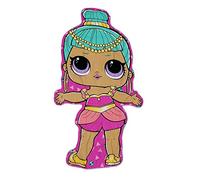 CARTOON Telo Mare LOL, asciugamano in microcotone, sagomato, spiaggia, piscina, 70 x 140 cm, multicolore (Genie)