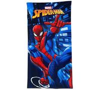 CARTOON Telo mare Marvel Spiderman in microfibra di poliestere 240 gsm asciugamano da spiaggia piscina per bambini dimensione 70 x 140 cm