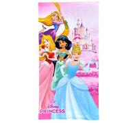 CARTOON Telo mare Principesse Disney asciugamano piscina spiaggia in microfibra per bambini 140 x 70 cm