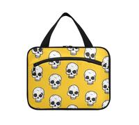 Cartoon Teschi Hip Personalizzato Appeso Viaggio Articoli da toeletta Borsa con Gancio, Designer Cute Bag per Trucco per Viaggio Essentials Zaino estuche para guardar maquillaje L