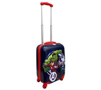 CARTOON Trolley da viaggio in ABS Avengers Marvel per bambini valigia 50 x 33 x 20 cm con quattro ruote e manico allungabile