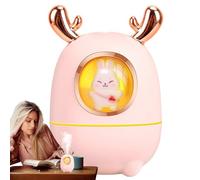 Cartoon Umidificatori per Bedroom, Desktop Diffuser with Silent Air Purification, Safe Tabletop Fine Mist Air Umidifier for Home, Work room, Yoga Studios, Game Room, and Nursery