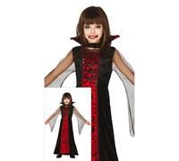 CARTOON Vestito per bambini contessa vampiro travestimento vimpire countess costume halloween carnevale feste a tema cosplay