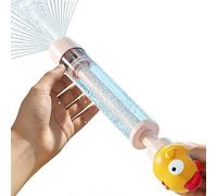 Cartoon Water Soaker, Easy Pull Action, High Pressure Stream Launcher, Rapid Fire Summer Toy for Backyard Splash Pad and Inflatable Pool Games Oro Tropical Beach Vacation Fun