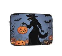 Cartoon Wolf Pumpkin Halloween Laptop Sleeve 10 Pollice Computer Pocket Case Computer Bag Cover