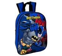 CARTOON Zaino asilo Batman borsa scuola accessorio per bambini tempo libero passeggio 28 x 22 x 10 cm