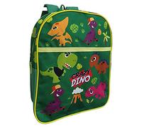 CARTOON Zaino asilo Crazy Dino borsa scuola per bambini dinosauri 30 x 25 x 10 Cm accessorio tempo libero