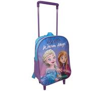 CARTOON Zaino con trolley Disney Frozen borsa per la scuola asilo materna zainetto 28 cm con ruote e manico allungabile