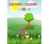 CARTOONS CUTE & FUNNY COLORING BOOK FOR KIDS & ACTIVITIES