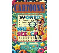 Cartoons Word Search Puzzles: Explore the World of Cartoons Word Search Adventure, Fill with Fun, Exciting & Challenging Word Search Hunts, 6x9 inches, 495 words, 55 puzzles