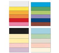 Cartoncino Colorato Bristol 200 Liscio Favini - 50x70 cm - 200 g - A35A012 (Nero