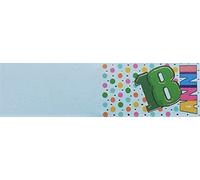 Cartotecnica Italiana 100 Pz Bigliettini Bomboniera 18 Anni cartoncino Bianco con Dettagli in Oro, impaginati su Fogli Formato A4