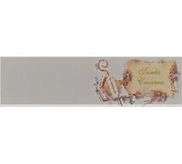 Cartotecnica Italiana 100 Pz Bigliettini Bomboniera Cresima Unisex impaginati in Formato A4