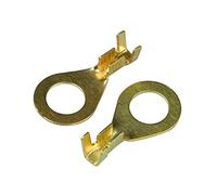 Cartrend 10477 20 capicorda ad Anello, Nudo, M8, Bianco, Pezzi