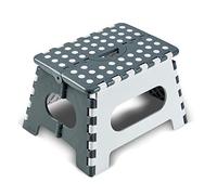 Cartrend 10614 Scaletta Pieghevole per roulotte, 1 Pezzo, Portata Fino a 150 kg, Accessorio da Campeggio
