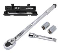 Cartrend 146002 - Chiave dinamometrica con bussole 17/19 mm