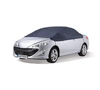 Cartrend Telo per auto da garage metà "New Generation" resistente alle intemperie, misura M, poliestere blu, per VW-Polo e altri modelli