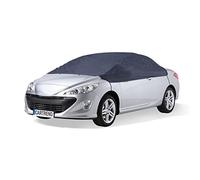 cartrend Half Garage «New Generation», telone per auto resistente alle intemperie, copriauto, copriauto, copriauto, blu, taglia L, protegge dal gelo, dalla neve e dal sole