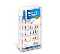 Cartrend 80308 Set connettore a compressione, 180 pezzi