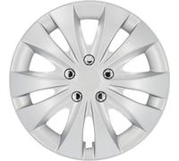 Cartrend 70277 Set copricerchi "Storm" con dadi cromati, 4 pezzi, 35,56 cm (14'') - Set da 4