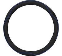 cartrend Coprivolante per auto, antiscivolo, diametro 37-39 cm, colore: blu