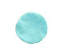cartrend Set di 2 Cappucci in Microfibra per Piatti lucidanti da 150 mm, Cuscinetti in Microfibra in Materiale Riciclato per lucidatura, Blu