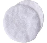 cartrend Set di cappucci per lucidatura, 150 mm, set di accessori per lucidatrici con piastra lucidante da 150 mm, tamponi per lucidatura in pelliccia sintetica, 1 spugna per applicazione e