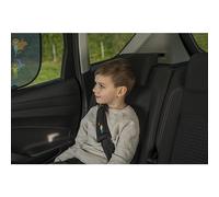 Cartrend Set di Imbottiture per Cinture Hero con Tessuto Confortevole, Design colorato per Bambini, Facile da Montare, Posizionamento Flessibile, 2 Pezzi, Grigio