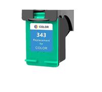 Cartridge Replacement for H-*0P 338 343 for 338 343 Ink for De-kjet 460C 5740 6520 6540 6840 P-otosmart 8150(1Pack Color)