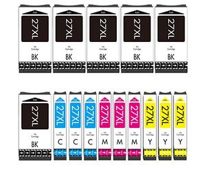 Cartridgeify 27XL - Cartucce compatibili con Epson 27 27 XL, confezione da 15 pezzi, per Workforce WF-3620 WF-7720 WF-7710 WF-7620 WF-7610 WF-3640 WF-7110 WF-7210 WF-7715