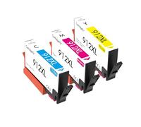 Cartridgeify 912XL - Cartucce d'inchiostro a colori compatibili con HP 912 XL (1 ciano, 1 magenta, 1 giallo, confezione da 3), per Officejet 8012 8014 8015, OfficeJet Pro 8022 8023 8024 8025
