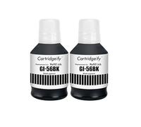 Cartridgeify GI56 Inchiostro Compatibile con Canon GI-56 GI 56 Flaconi di Inchiostro, per Maxify GX7050 GX6050 GX5050 GX4050 GX3050 (2 Pack, Nerox2)